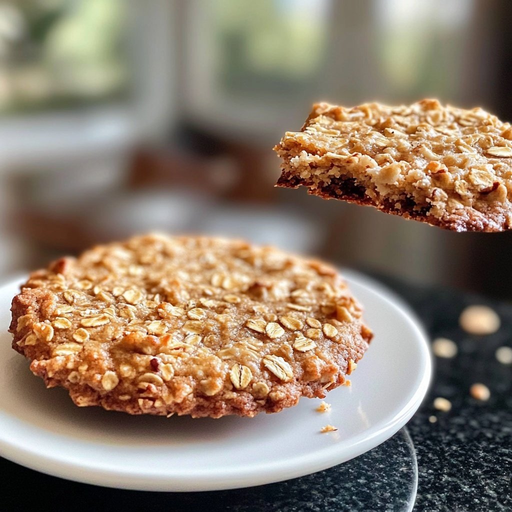 Knusprige Haferflocken Kekse – gesund & ohne Zucker