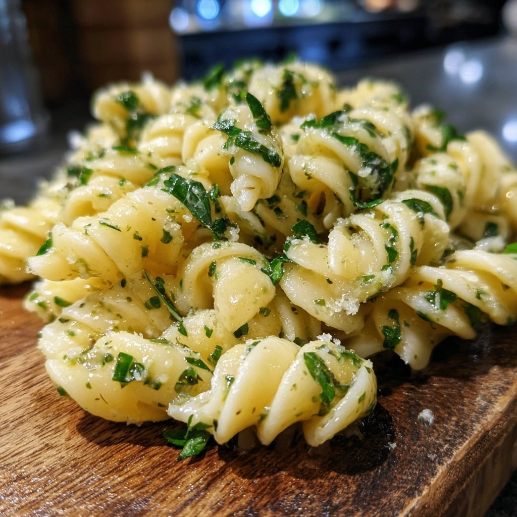 Schnell & Einfach 15-Minuten Knoblauchpasta