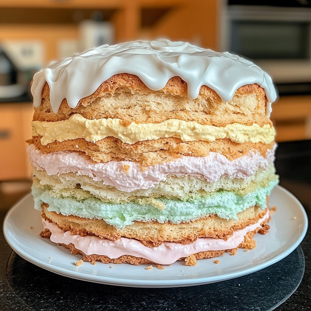 Wolkenkuchen ohne Mehl