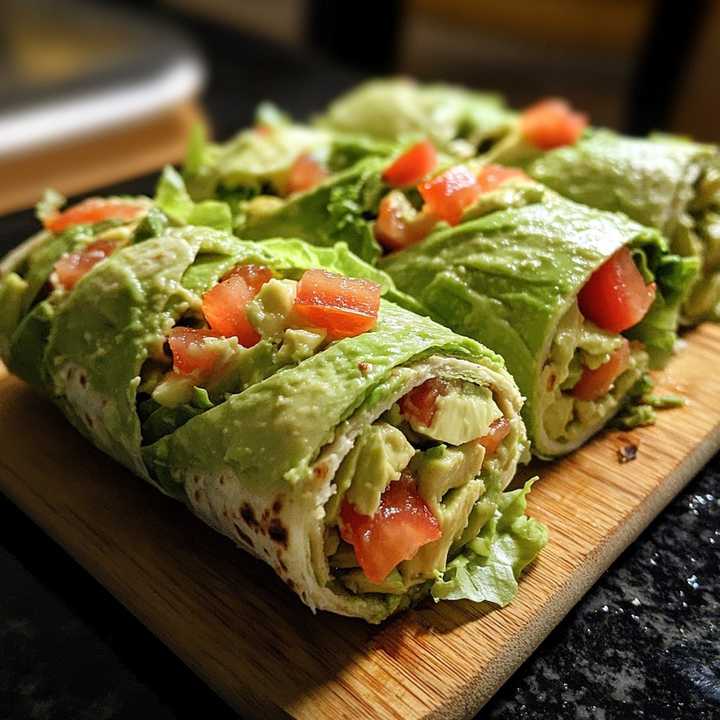 Wraps mit Avocado